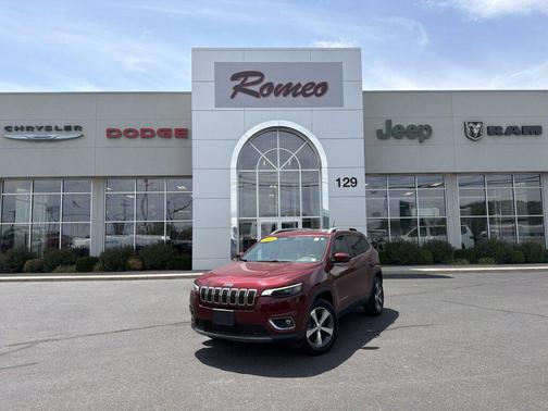 Velvet Red Pearlcoat 2020 Jeep Cherokee Limited