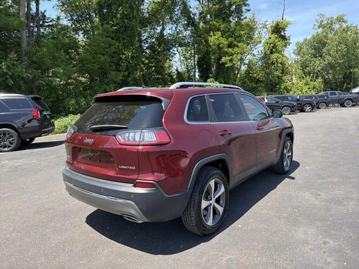 Velvet Red Pearlcoat 2020 Jeep Cherokee Limited