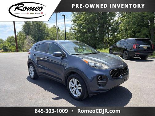 Pacific Blue 2017 Kia Sportage LX