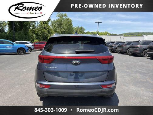 Pacific Blue 2017 Kia Sportage LX