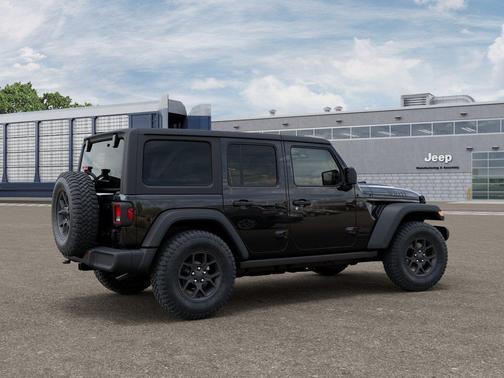 Black Clearcoat 2026 Jeep Wrangler Willys