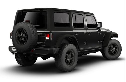 Black Clearcoat 2026 Jeep Wrangler Willys
