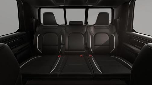 Diamond Black Crystal Pearlcoat 2026 RAM 1500 RHO Crew Cab 4x4 5'7' Box
