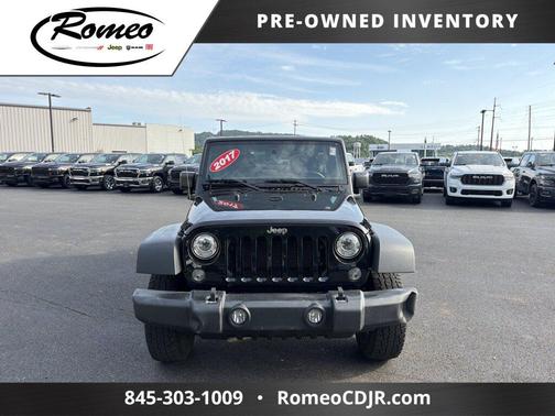 Black Clearcoat 2017 Jeep Wrangler Unlimited Sport