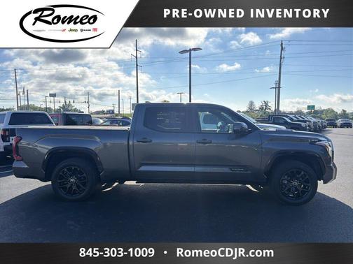 Magnetic Gray Metallic 2023 Toyota Tundra Hybrid Platinum