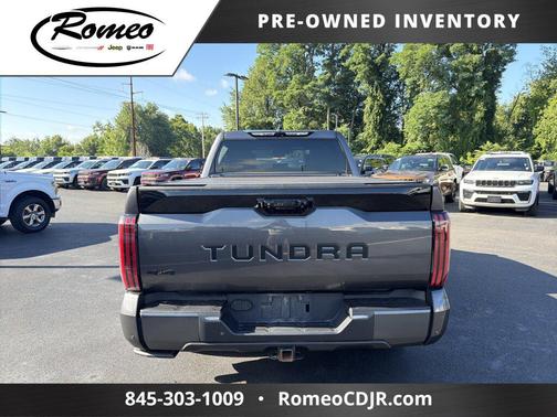 Magnetic Gray Metallic 2023 Toyota Tundra Hybrid Platinum