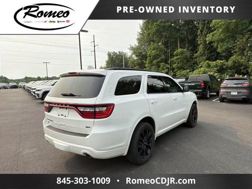 White Knuckle Clearcoat 2019 Dodge Durango GT Plus