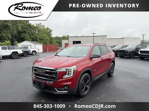 Volcanic Red Tintcoat 2024 GMC Terrain AWD AT4