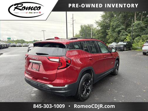 Volcanic Red Tintcoat 2024 GMC Terrain AWD AT4