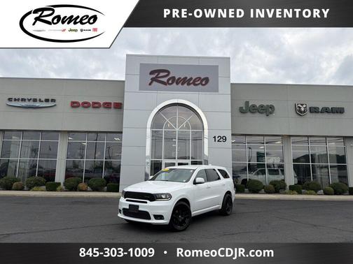 White Knuckle Clearcoat 2019 Dodge Durango GT Plus