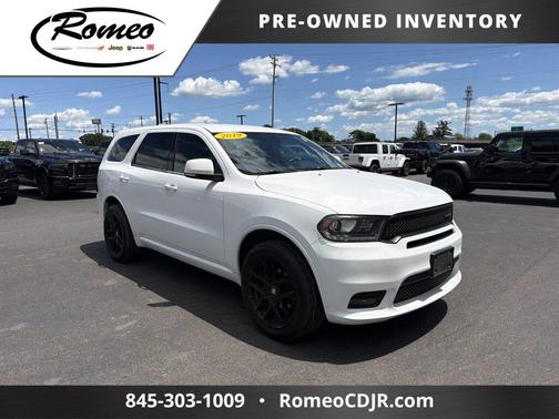 White Knuckle Clearcoat 2019 Dodge Durango GT Plus