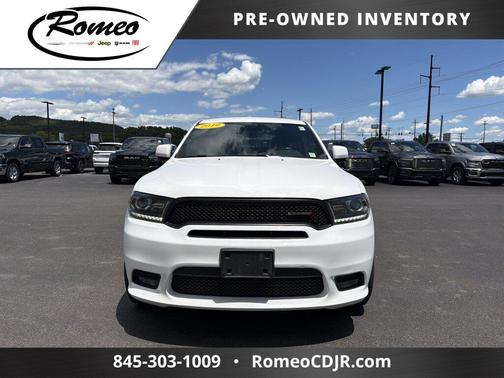 White Knuckle Clearcoat 2019 Dodge Durango GT Plus