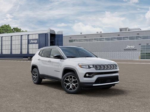 Bright White Clearcoat 2026 Jeep Compass Limited