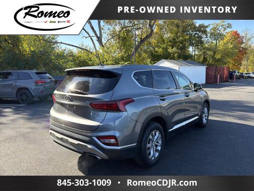 Machine Gray 2019 Hyundai SANTA FE SE 2.4