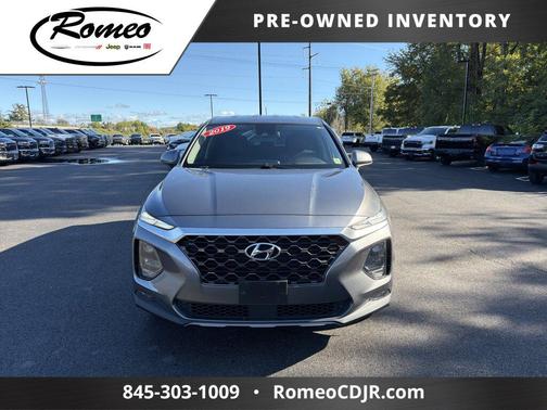 Machine Gray 2019 Hyundai SANTA FE SE 2.4