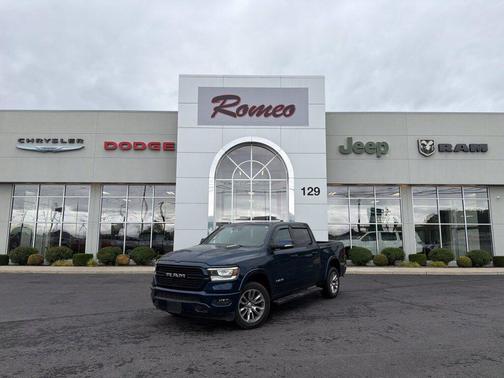 Patriot Blue Pearlcoat 2021 RAM 1500 Laramie