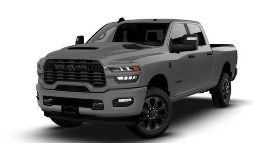 Ceramic Gray Clearcoat 2026 RAM 2500 Big Horn Crew Cab 4x4 6'4' Box