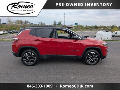 Redline Pearlcoat 2023 Jeep Compass Limited