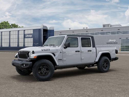 Bright White Clearcoat 2026 Jeep Gladiator Willys 4x4