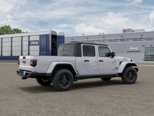Bright White Clearcoat 2026 Jeep Gladiator Willys 4x4