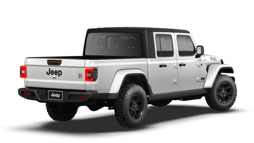 Bright White Clearcoat 2026 Jeep Gladiator Willys 4x4