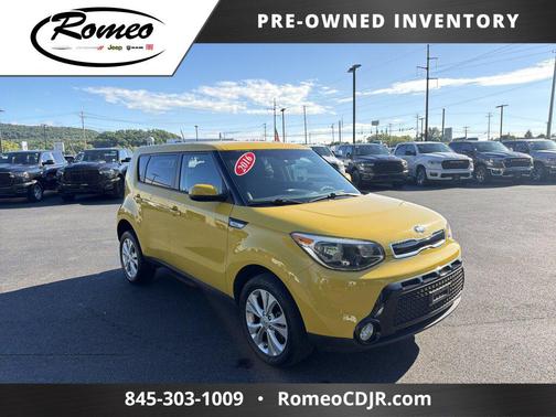 Solar Yellow 2016 Kia Soul +