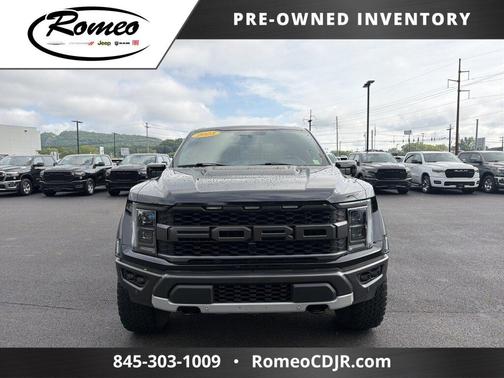 Agate Black Metallic 2022 Ford F-150 Raptor