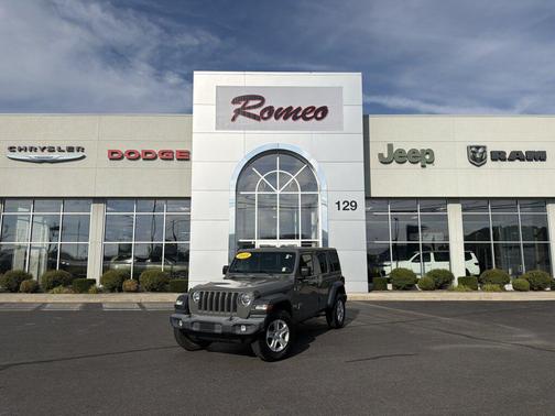 Sting-Gray Clearcoat 2019 Jeep Wrangler Unlimited Sport