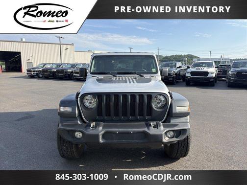 Silver Zynith Clearcoat 2023 Jeep Wrangler Sport