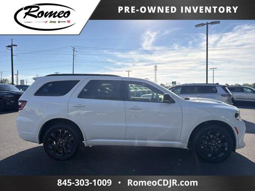 White Knuckle Clearcoat 2021 Dodge Durango GT Plus
