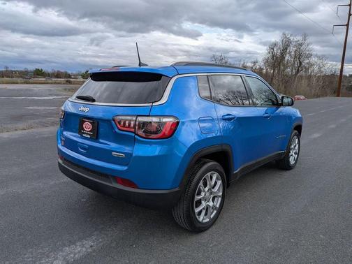 Fathom Blue Pearlcoat 2024 Jeep Compass Latitude Lux