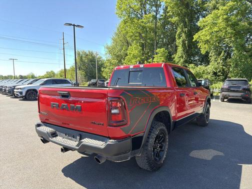 Flame Red Clearcoat 2025 RAM 1500 Rebel