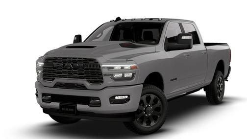 Ceramic Gray Clearcoat 2026 RAM 2500 Laramie Crew Cab 4x4 6'4' Box