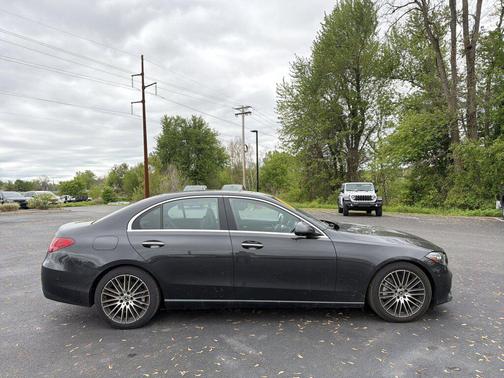 Gray 2022 Mercedes-Benz C-Class C 300 4MATIC