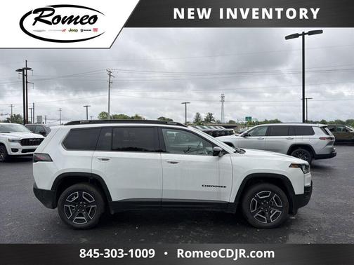 Bright White Clearcoat 2026 Jeep Cherokee Limited
