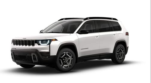 Bright White Clearcoat 2026 Jeep Cherokee Limited