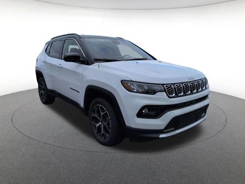 Bright White Clearcoat 2026 Jeep Compass Limited