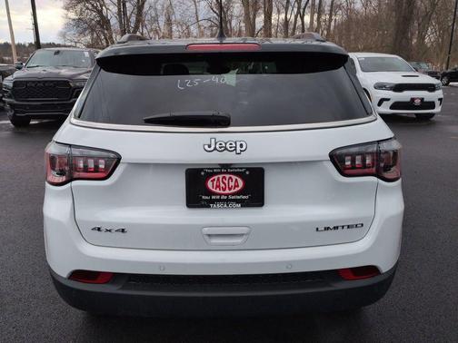 Bright White Clearcoat 2026 Jeep Compass Limited
