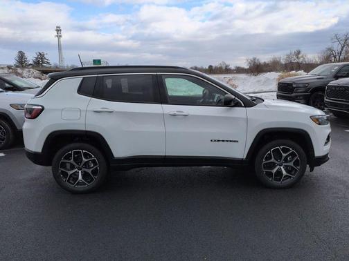 Bright White Clearcoat 2026 Jeep Compass Limited
