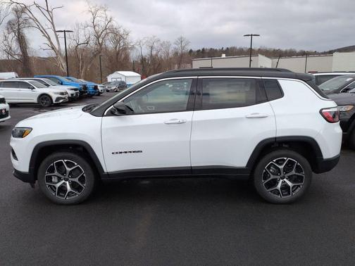 Bright White Clearcoat 2026 Jeep Compass Limited