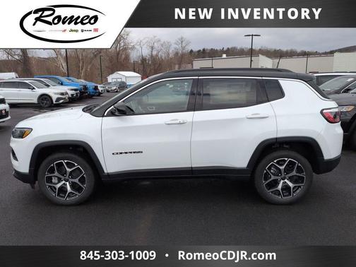 Bright White Clearcoat 2026 Jeep Compass Limited