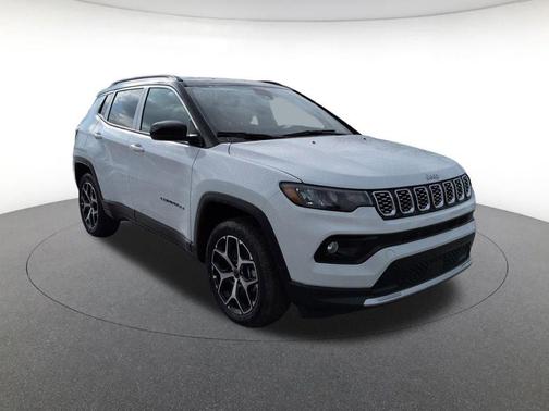 Bright White Clearcoat 2026 Jeep Compass Limited