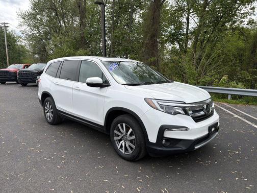 Platinum White Pearl 2022 Honda Pilot AWD EX-L