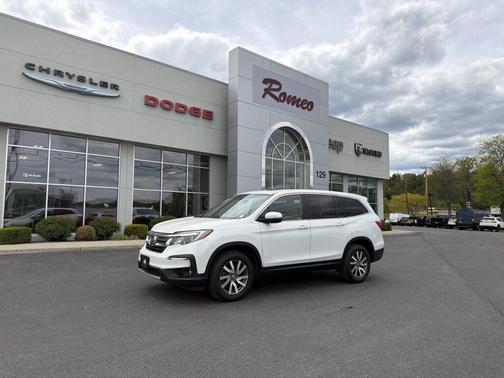 Platinum White Pearl 2022 Honda Pilot AWD EX-L