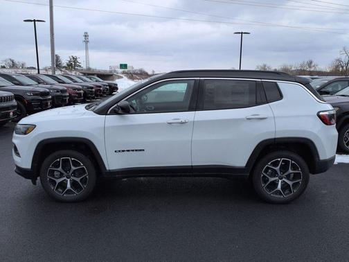Bright White Clearcoat 2026 Jeep Compass Limited