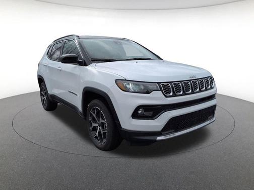 Bright White Clearcoat 2026 Jeep Compass Limited