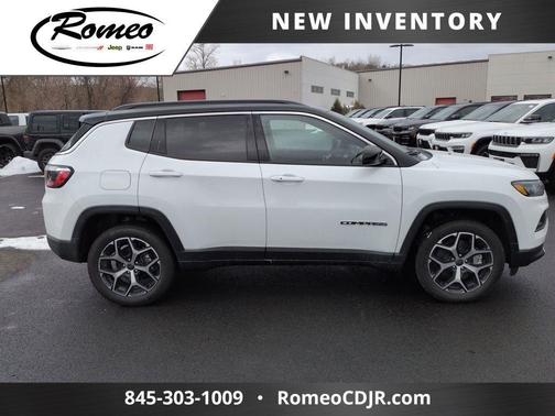 Bright White Clearcoat 2026 Jeep Compass Limited