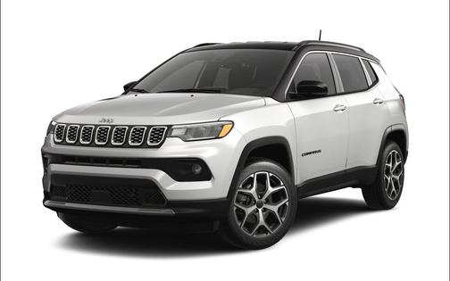 Bright White Clear-Coat Exterior Paint 2026 Jeep Compass Limited
