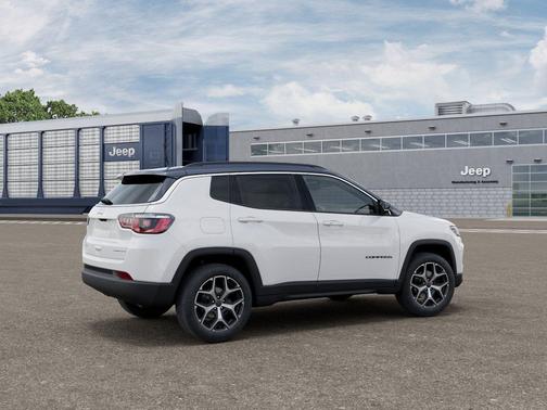 Bright White Clearcoat 2026 Jeep Compass Limited