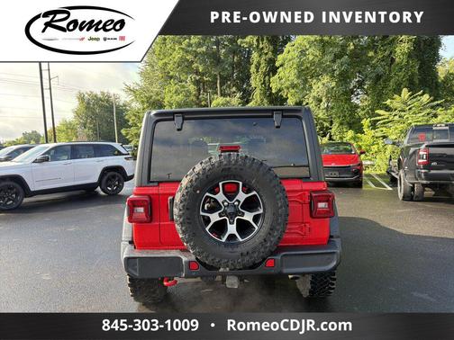 Firecracker Red Clearcoat 2022 Jeep Wrangler Unlimited Rubicon